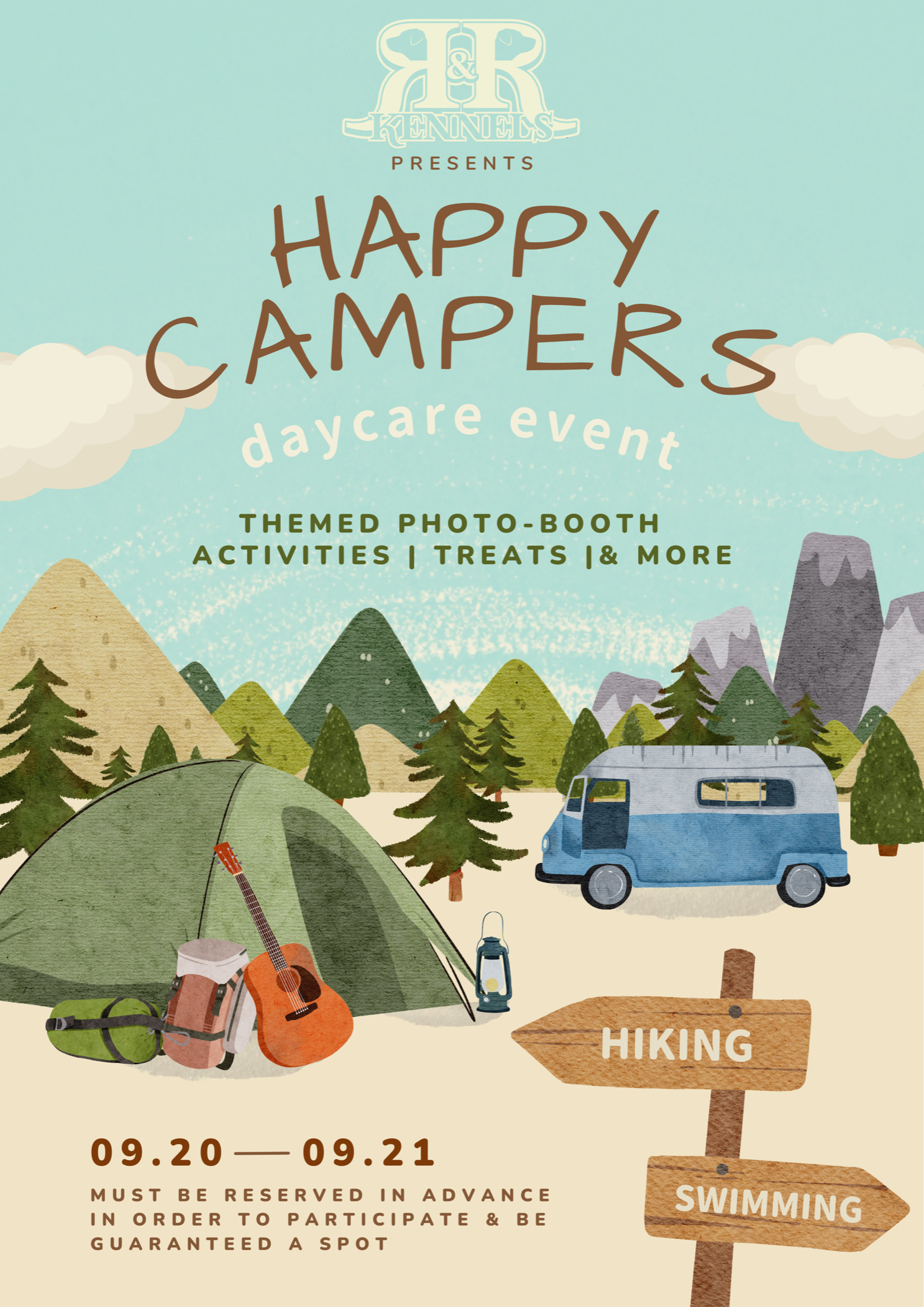happy campers event